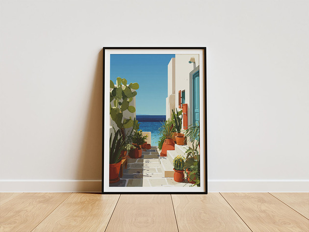 plakaty Plakat - Chorwackie popołudnie