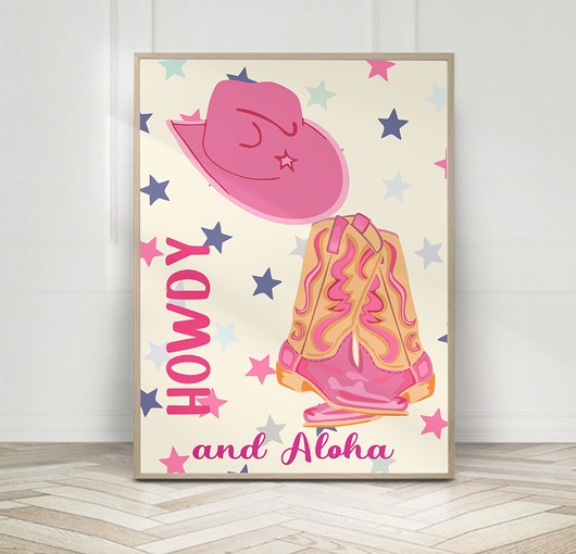 plakaty Plakat dla Kowbojki