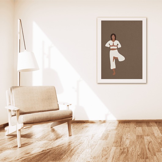 plakaty Plakat joga Asany Yoga A3 Medytacja Plakat z motywem jogi Plakat boho