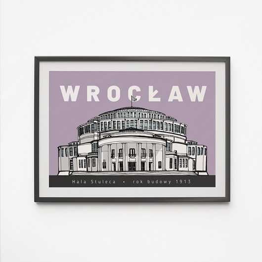 plakaty Plakat Wrocław Hala Stulecia