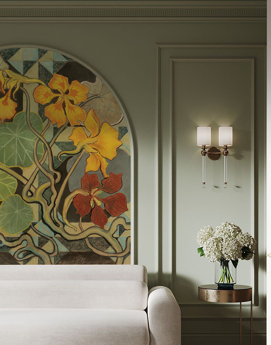 tapety i naklejki ścienne Tapeta/ reprodukcja - Nasturcje - Wyspiański