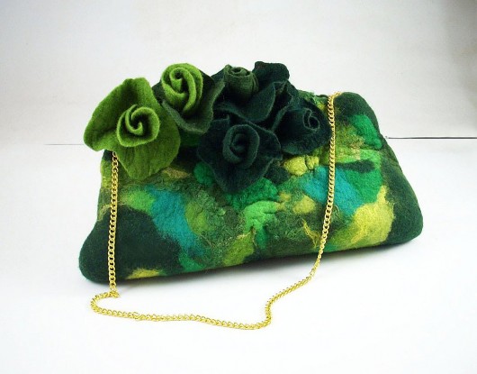 Jedwabnofilcowa Torebka: Living Bag filcant