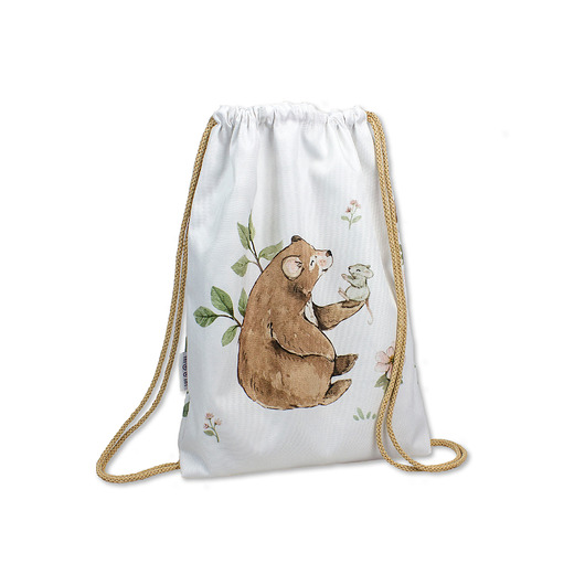 torebki, worki i plecaki dziecięce Worek z imieniem Miś i Myszka