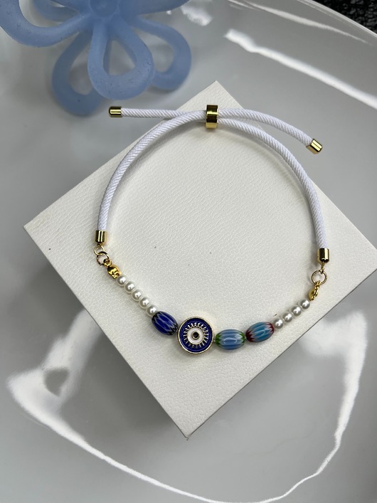 bransoletki na sznurku Bransoletka, amulet Oko proroka,