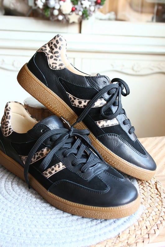 sneakersy damskie Damskie sneakersy  - model Harmony  Black