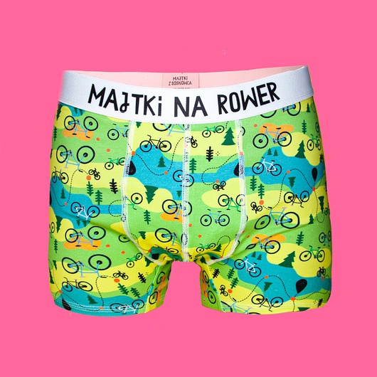moda - inne Majtki na rower - bawełniane bokserki - Majtki z Sosnowca
