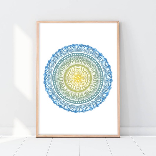 plakaty Plakat Mandala 50x70cm