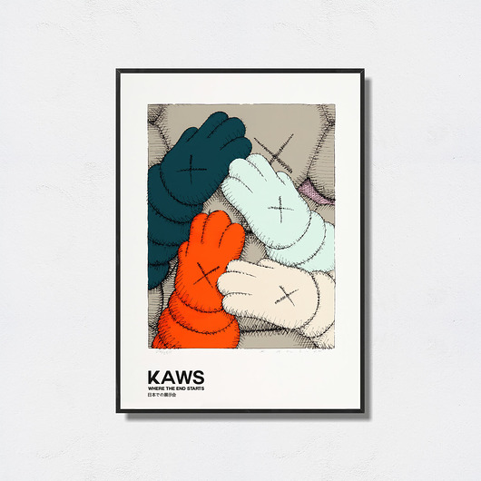 plakaty Kaws "Art Poster"