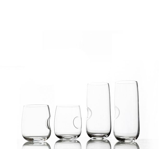 szklanki i kieliszki ON FINGER CLEAR szklanki 2+2