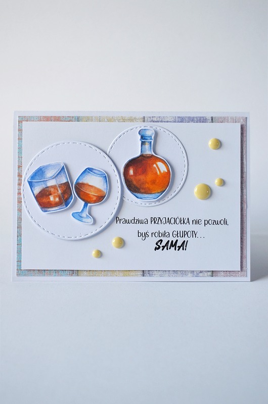 kartki scrapbooking Kartka Okolicznościowa Dla Przyjaciółki