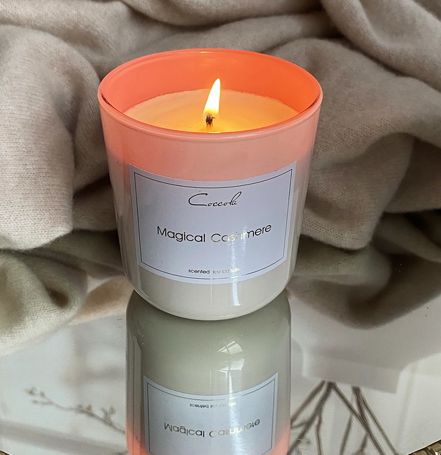 świeczniki i świece Ekologiczna naturalna świeca sojowa naturalna 190 gram (wybierz zapach)