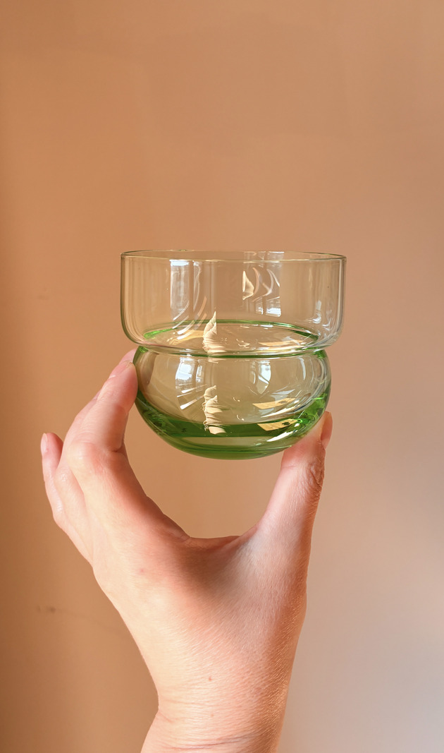 szklanki i kieliszki SZKLANKI RUNO Regular  (2 szt.)  trawa