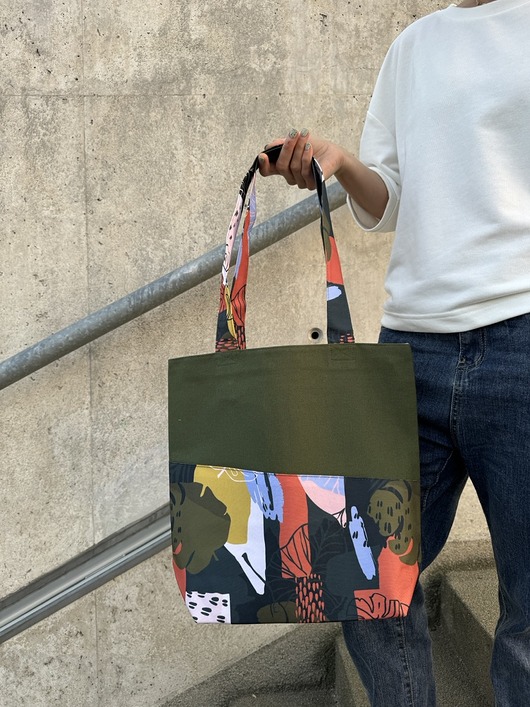 torby na ramię Marmollada - torebka bawełniana tL zielona 3