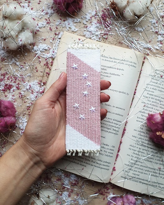 zakładki do książek Ręcznie tkana zakładka do książek  - FOL 50.