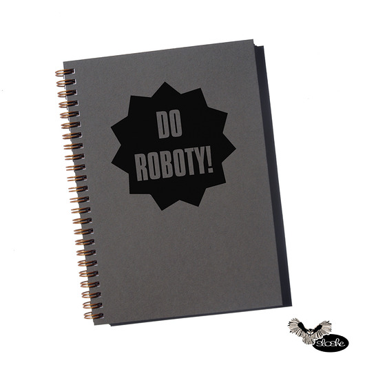 Do roboty, notatnik z ekologicznego papieru Sowia Aleja