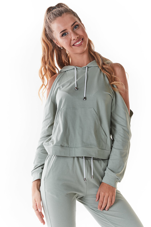 bluza z kapturem damska Bluza C239