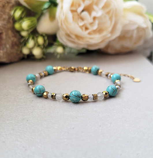 bransoletki z kamieni naturalnych OBFITOŚĆ i zwalczająca stres