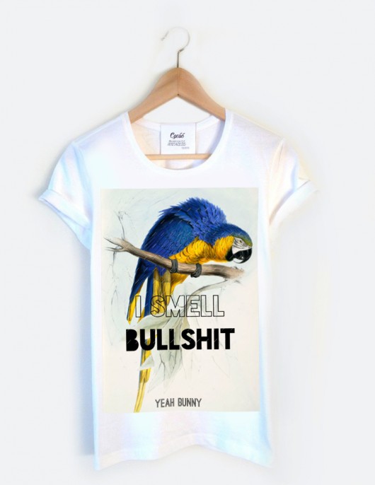 T shirt I SMELL BULLSHIT od Yeah Bunny S deleted_12136308