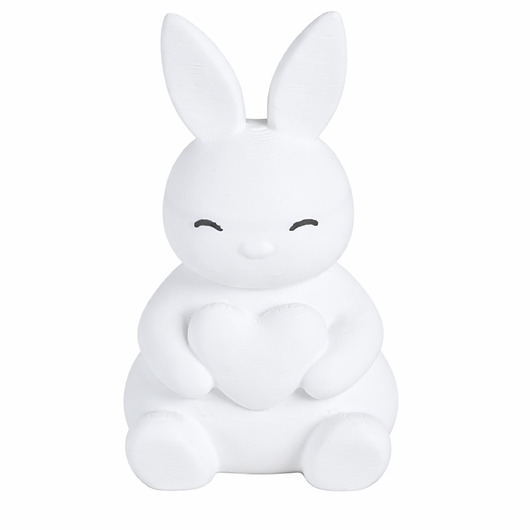 ozdoby wielkanocne Figurka Ozdoba Dekoracja Stołu na Wielkanoc 3D do Koszyka Stojąca Zajączek