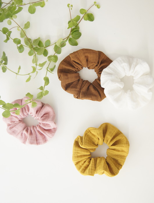 Gumka do włosów,scrunchies,4 szt. Erliberdi