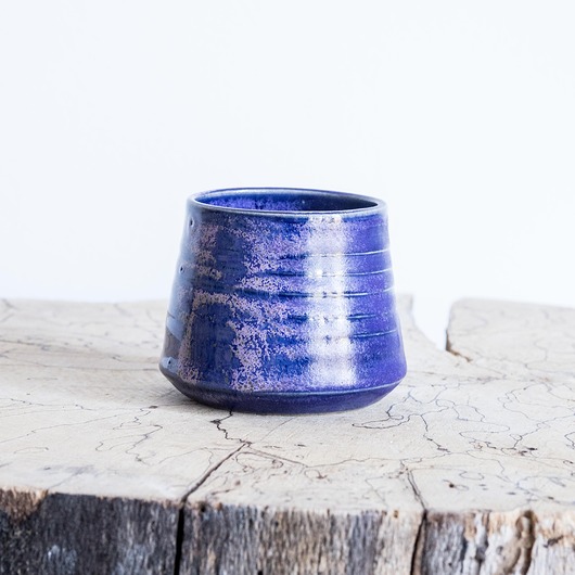 filiżanki Czarka toczona fioletowa krystaliczna