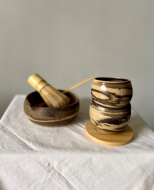 kubki Zestaw do matchy Praline