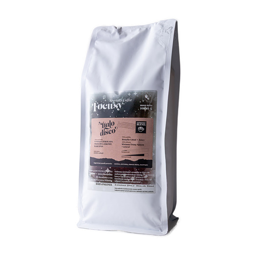 kuchnia - różne Kawa ziarnista ItaloDisco  gęste i mocne espresso 1000 g