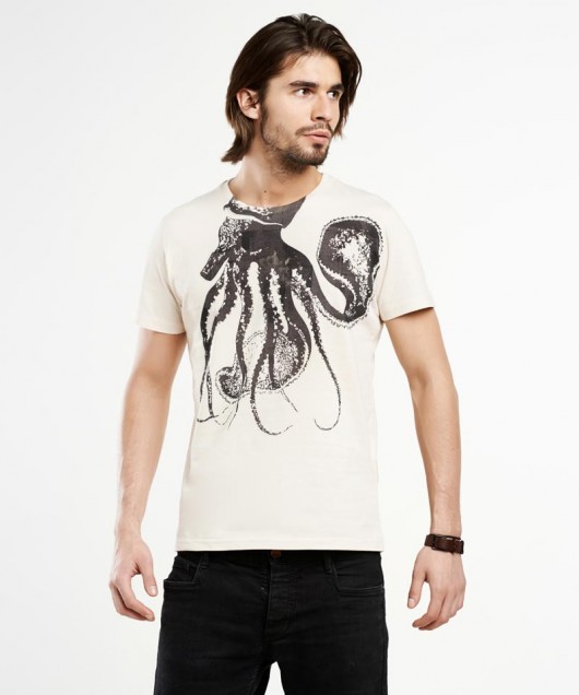 t-shirty męskie Octopus T-shirt - SELVA