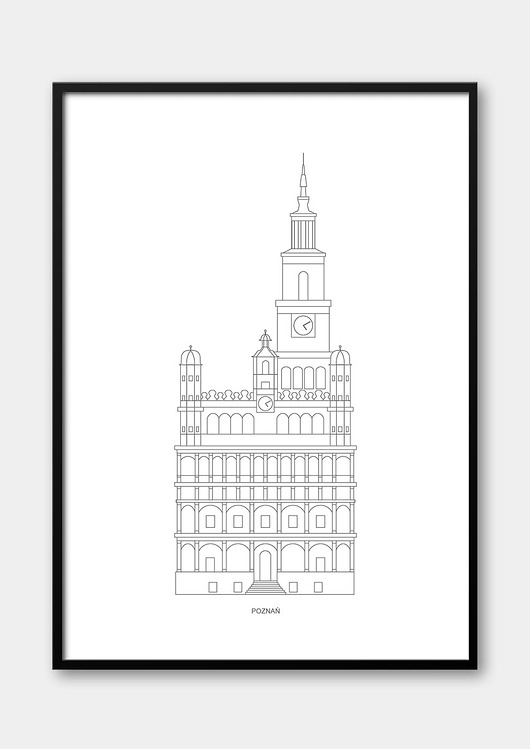 plakaty Plakat Poznań