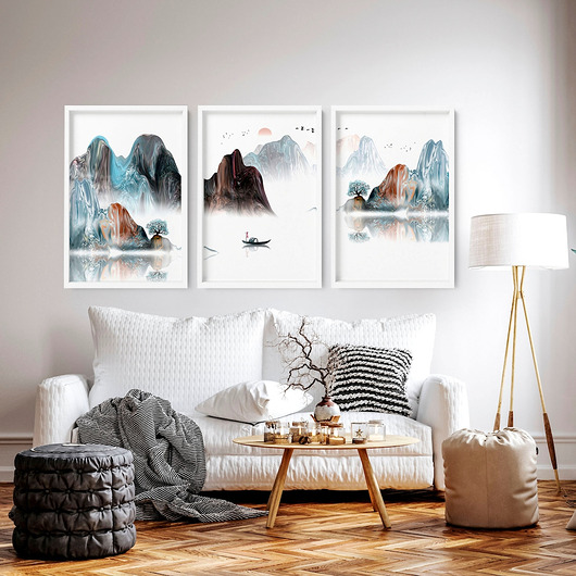 plakaty Plakat Tryptyk Magia Górskiej Ciszy