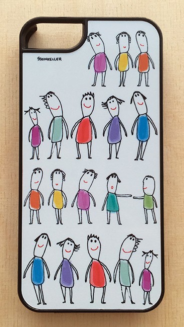SZCZĘŚLIWI LUDZIE - Iphone 5s case STEINKELLER