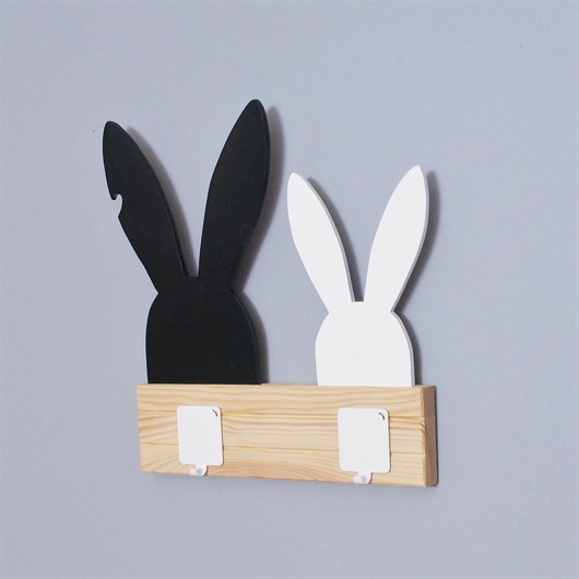 Bunny Wardrobe Small – wieszak na ubranka bunnyandbear