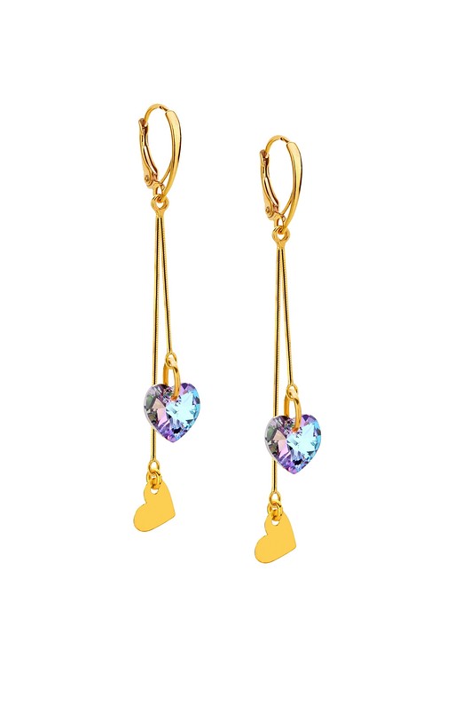 Kolczyki z kryształem SWAROVSKI® - srebro 925  Coccola JEWELLERY