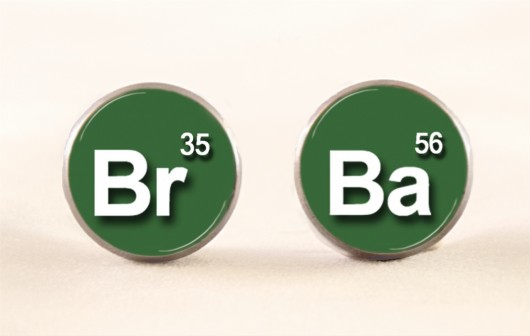 Kolczyki sztyfty Breaking Bad EGGinEGG
