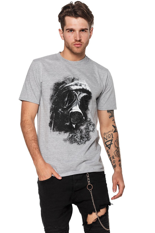 t-shirty męskie T-shirt męski UNDERWORLD Gas mask