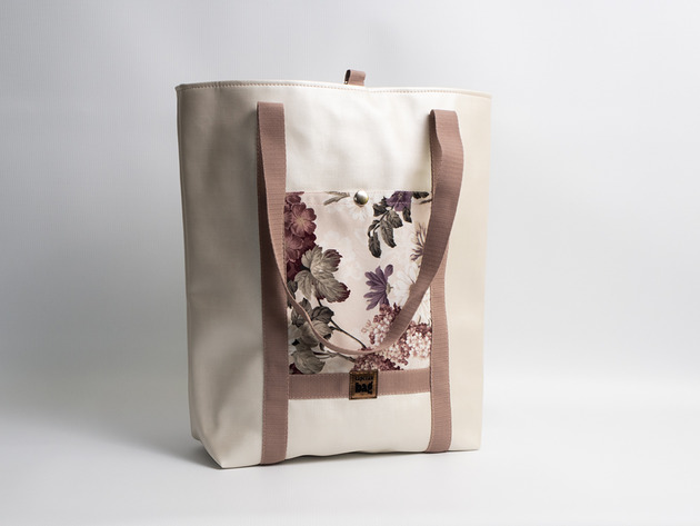 Kwiatowa torba eco. Taszka 02 Tapczan bag