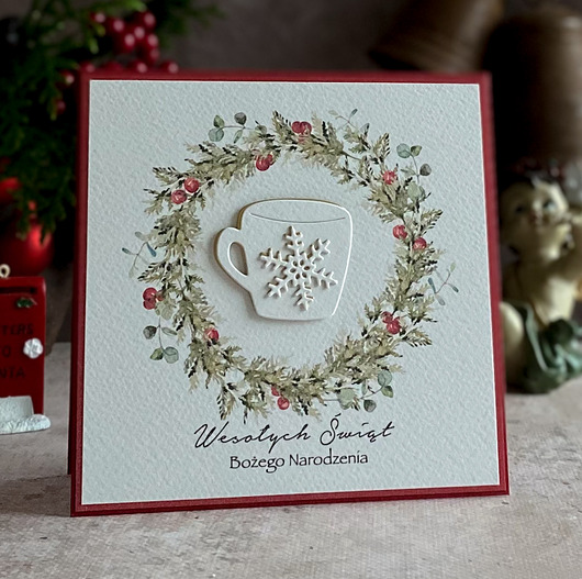 kartki świąteczne Personalizowana kartka na Boże Narodzenie, BN 23C