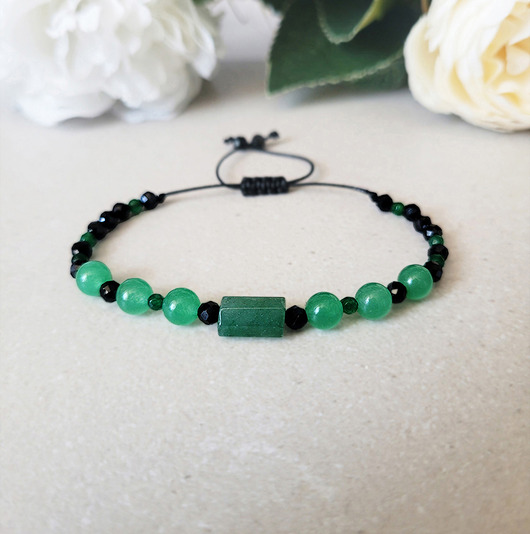 bransoletki z kamieni naturalnych RAK- zodiakalna z Awenturynem