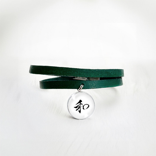 bransoletki ze szkła Nagomi - bransoletka stalowa