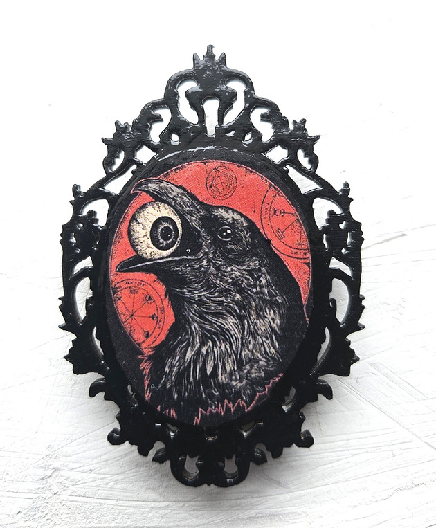 broszki Broszka Kruk