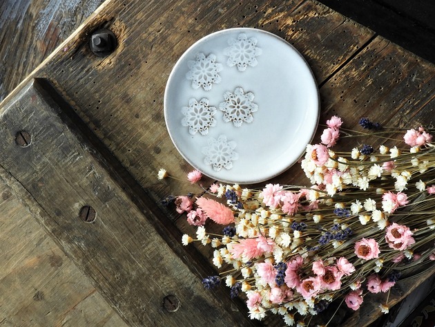 świece zapachowe Ceramiczna podstawka pod świecę średnica 11cm