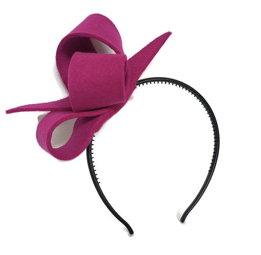 fascynatory Fascynator ciemny fuksja