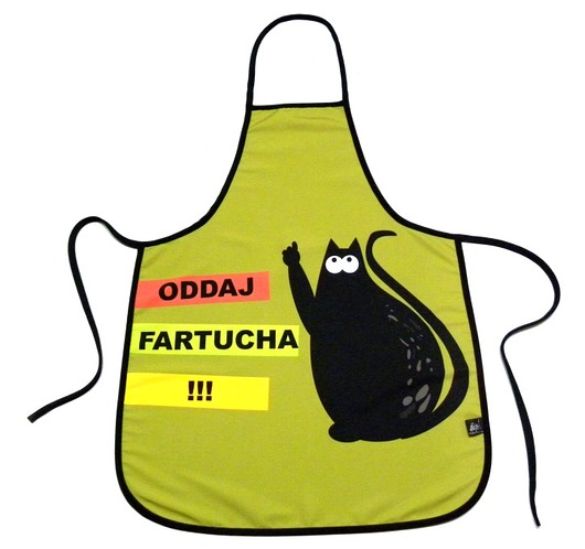 Fartuch kuchenny z autorskim wzorem:) Gaul Designs