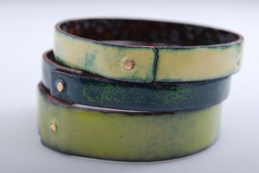 LIME - emaliowane bransolety  Dorota Oyrzanowska