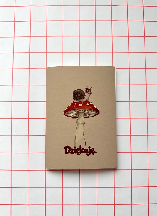 kartki okolicznościowe - wydruki Kartka składana DZIĘKUJĘ
