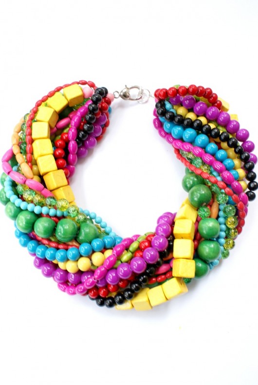 Na zamówienie- Folk sznury na szyję  Republika jewelry