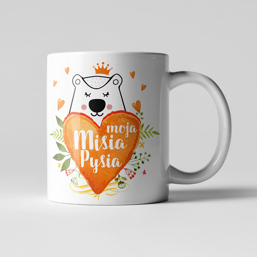 Kubek Moja Misia Pysia FajnyMotyw