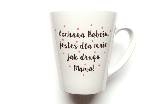 Kubek Latte KOCHANA BABCIA FarrowDesign