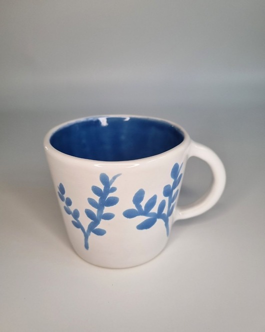 kubki Kubek ceramiczny MOTYW ROŚLINNY