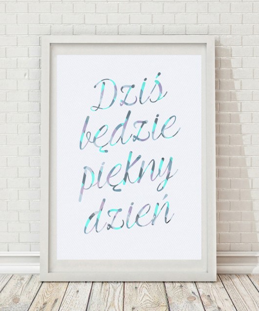 piękny dzień A3 Milo Mi